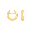 Guld system-creoler Stella 16x5mm