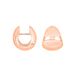 Silver system hoops Eva 15x13mm