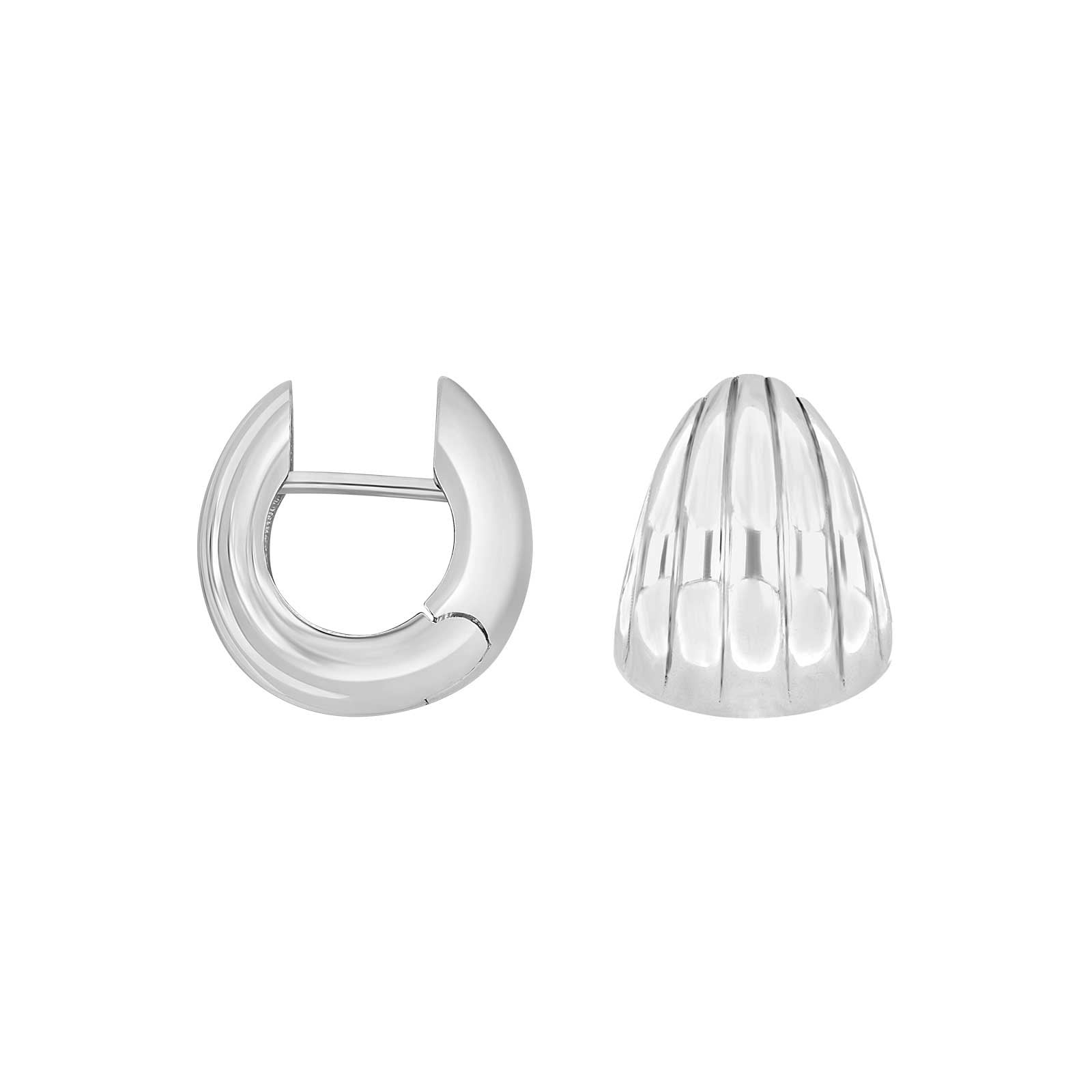 Silber System Creolen Lisa 15x13mm