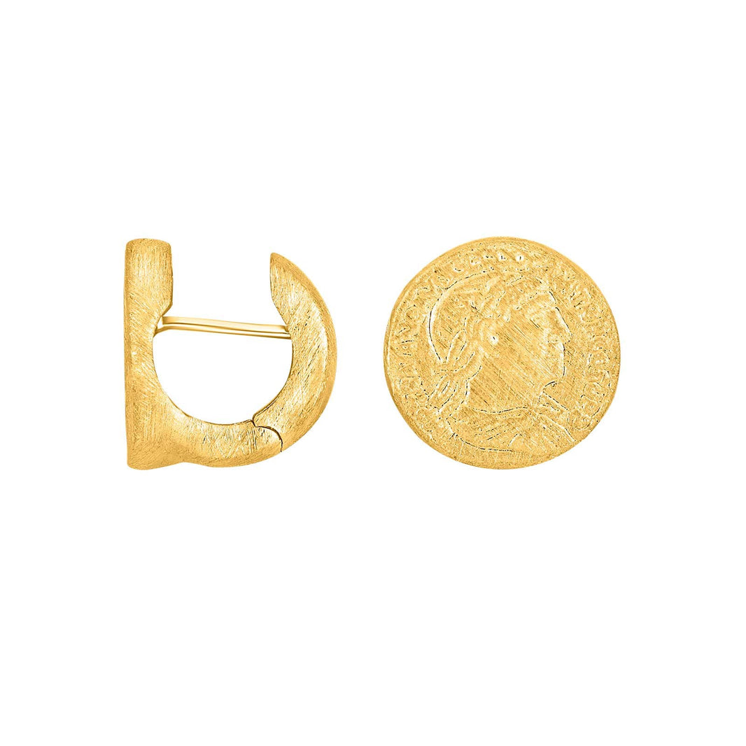 Silver matt system creole Coco 15x15mm