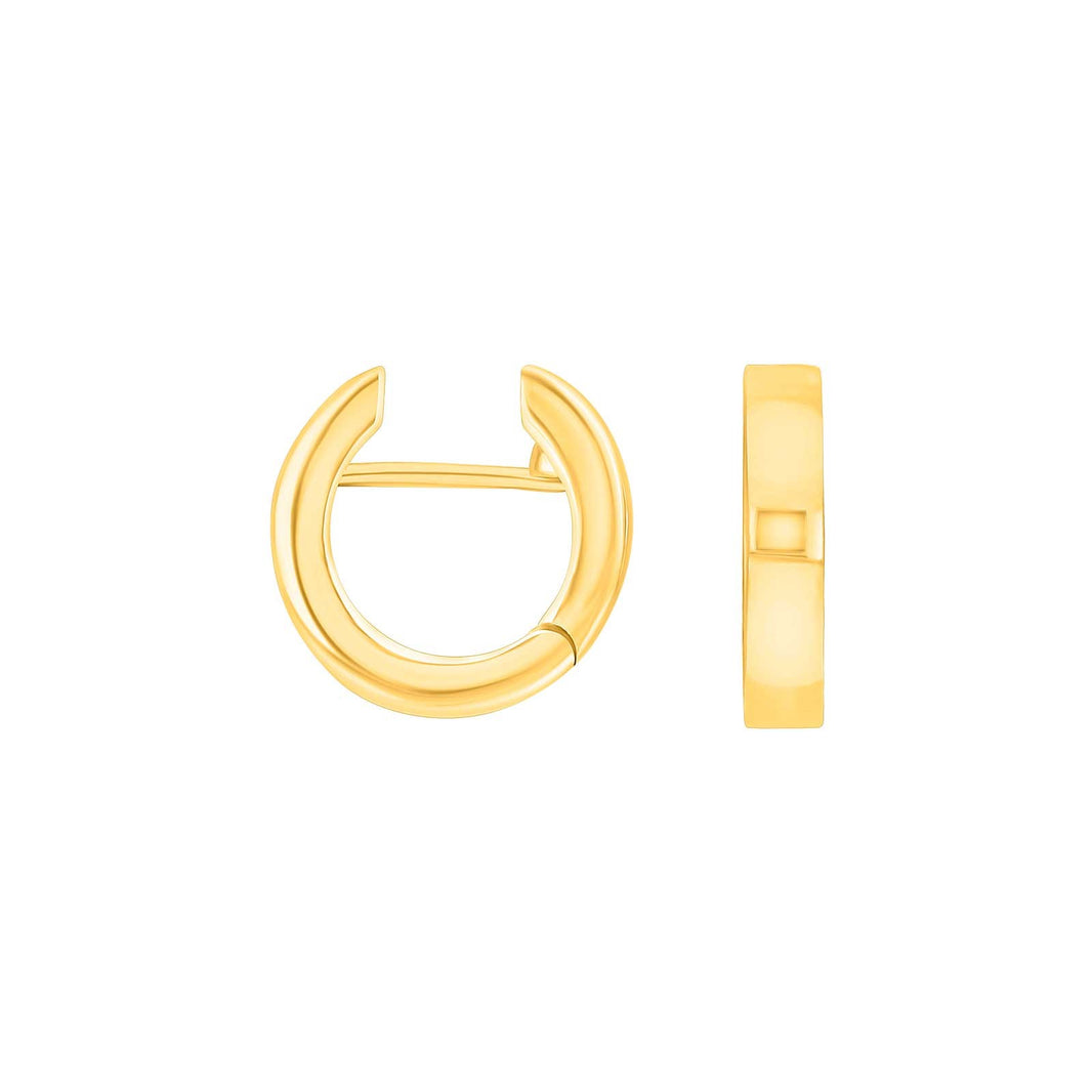 Sølv system-creoler Linda 3,5x16mm