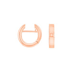 Silver system hoops Linda 3.5x16mm