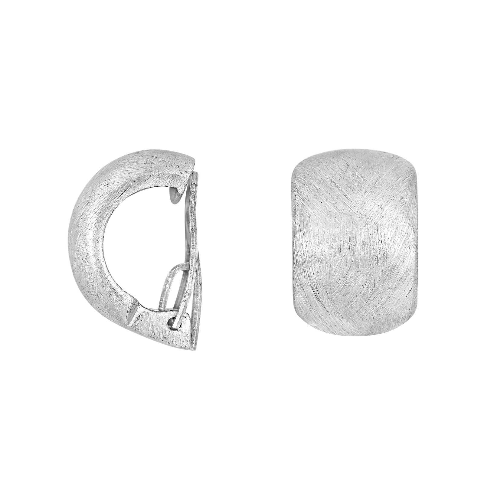 Silber matt Systemclip Mimi 17x12mm