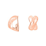 Roséverg. Silber system-Clips Mischa 15x9mm