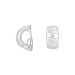 Silberner Systemclip Lili 15x8mm