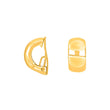 Silberner Systemclip Lili 15x8mm