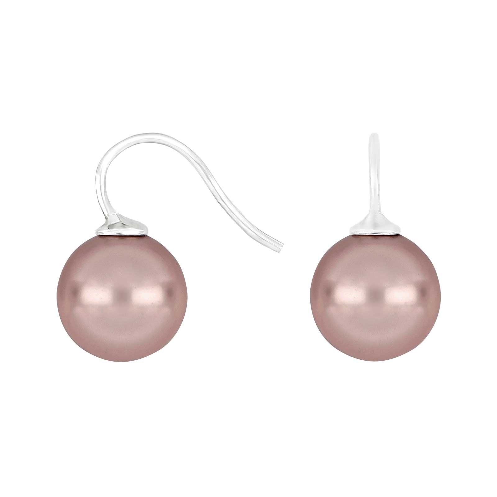 Silver ear. w/Mallorca pearl