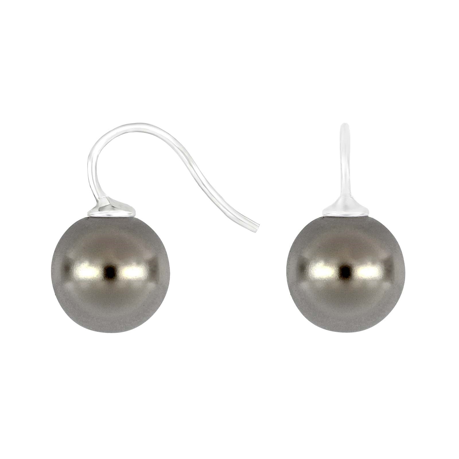 Silver ear. w/Mallorca pearl
