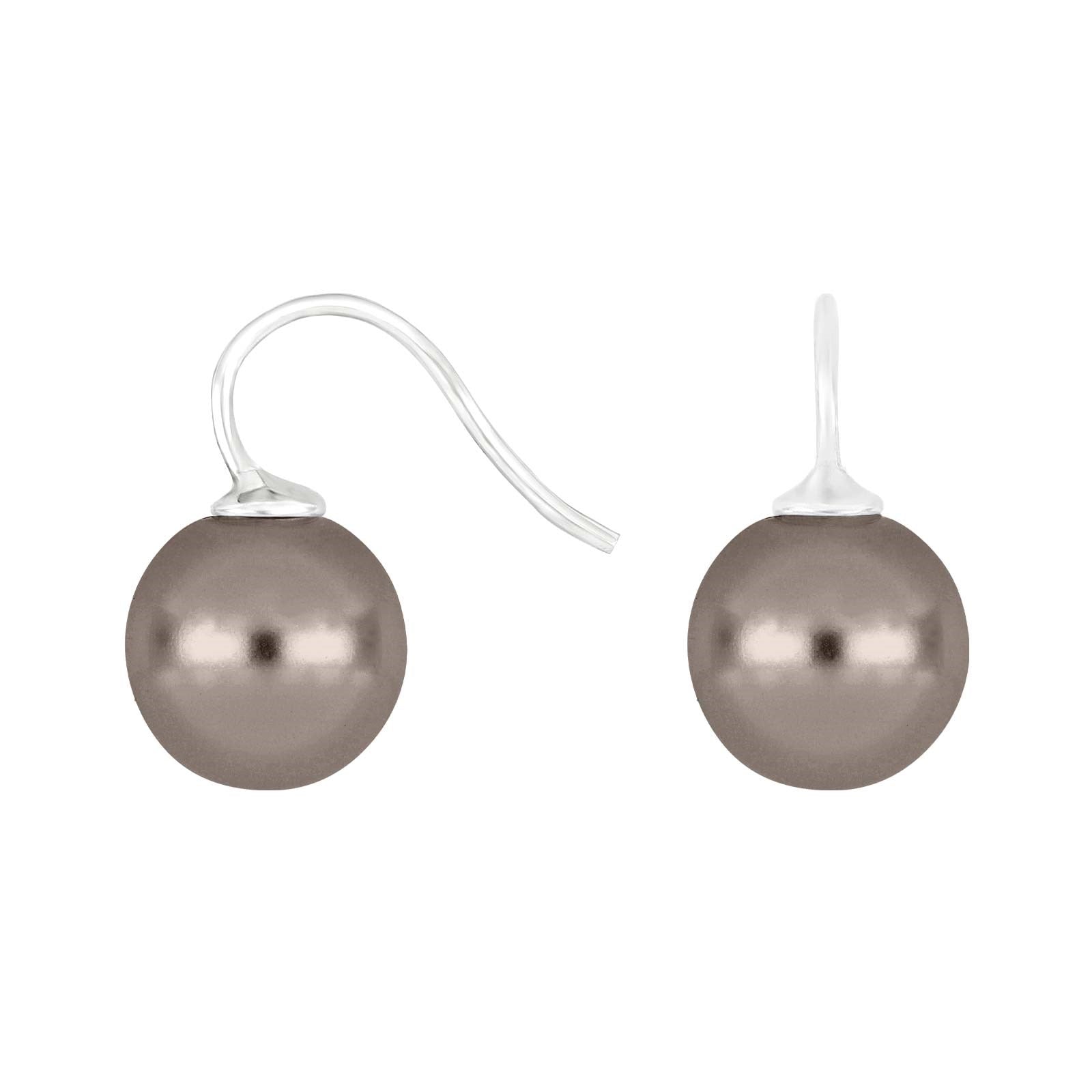 Silver ear. w/Mallorca pearl