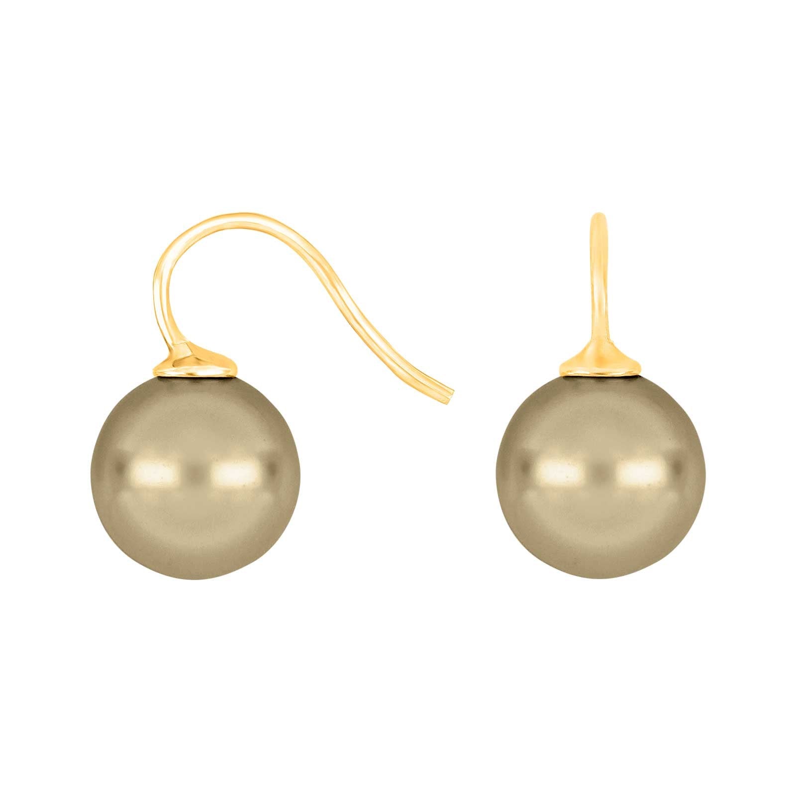 Silver ear. w/Mallorca pearl