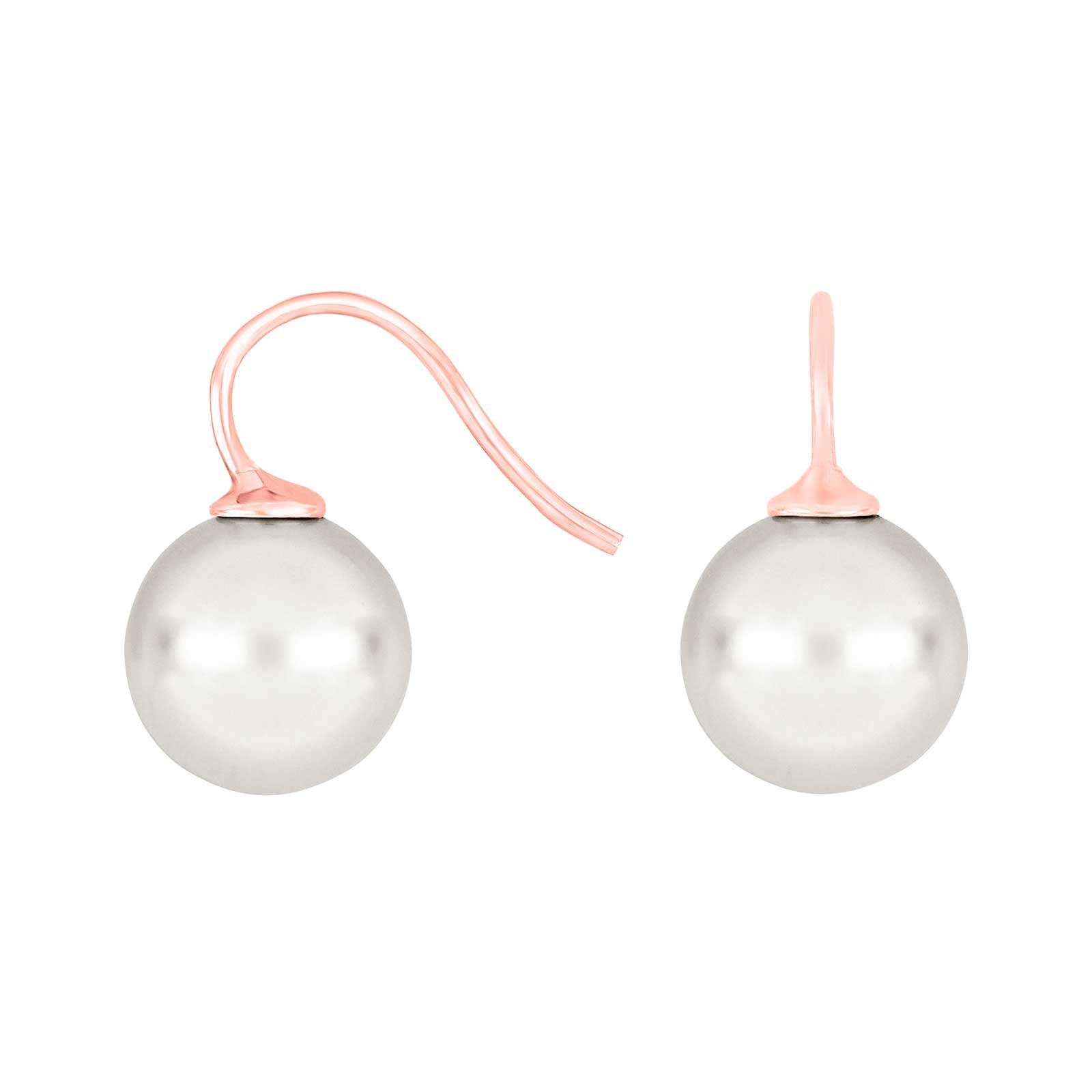 Silver ear. w/Mallorca pearl