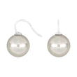 Silver ear. w/Mallorca pearl