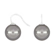 Silver ear. w/Mallorca pearl