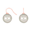 Silver ear. w/Mallorca pearl