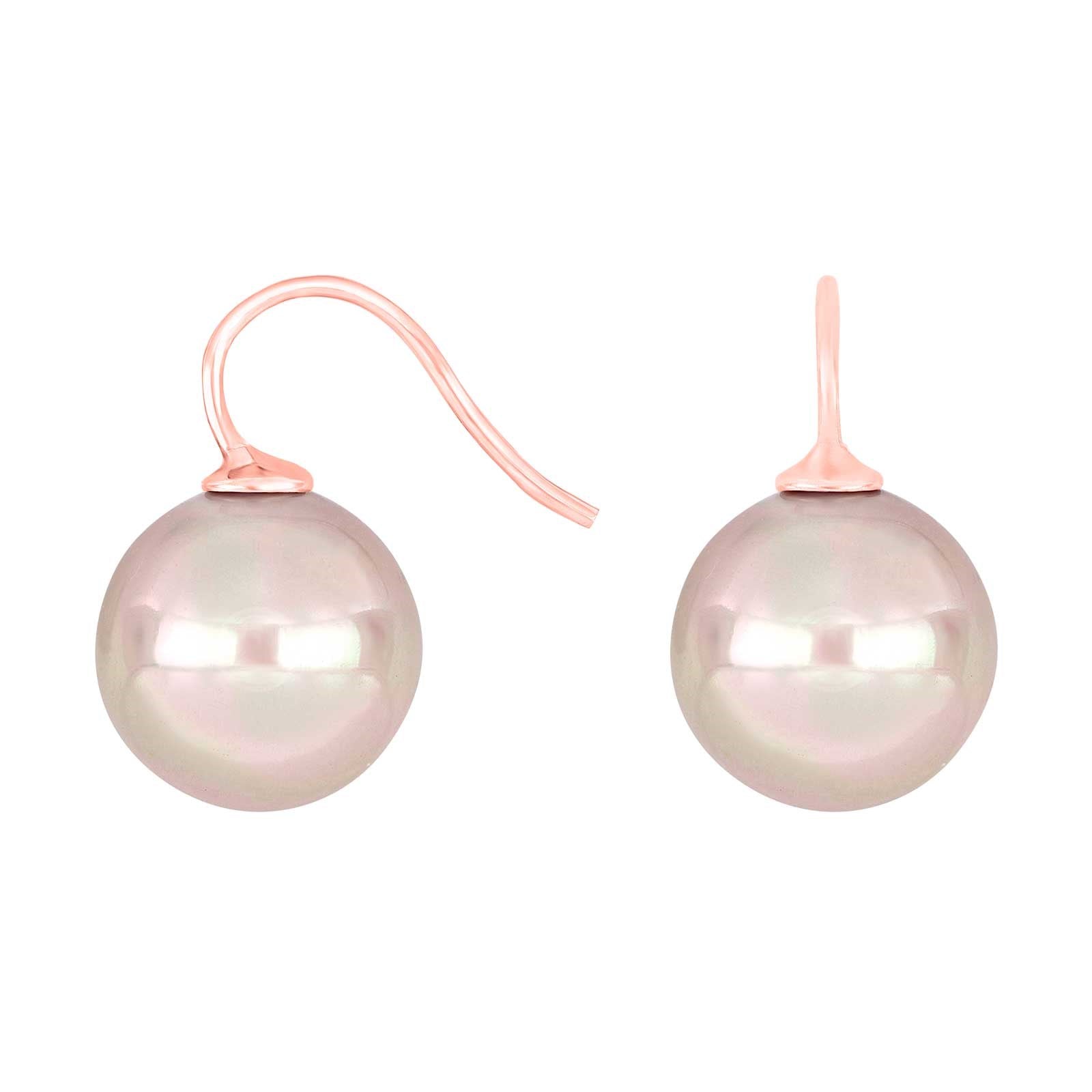 Silver ear. w/Mallorca pearl