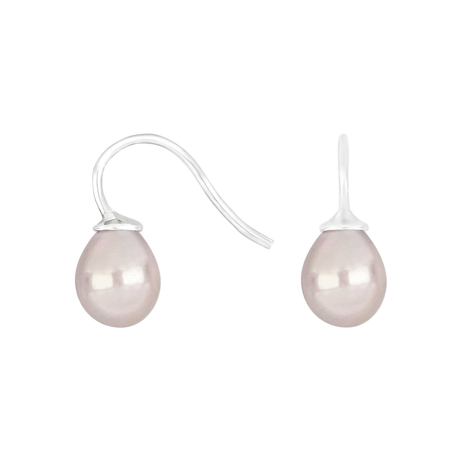 Silver ear. w/Mallorca pearl