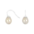 Silver ear. w/Mallorca pearl