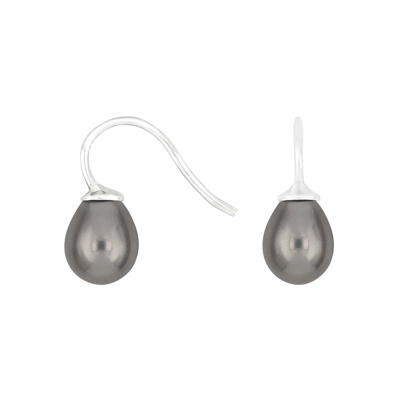 Silver ear. w/Mallorca pearl