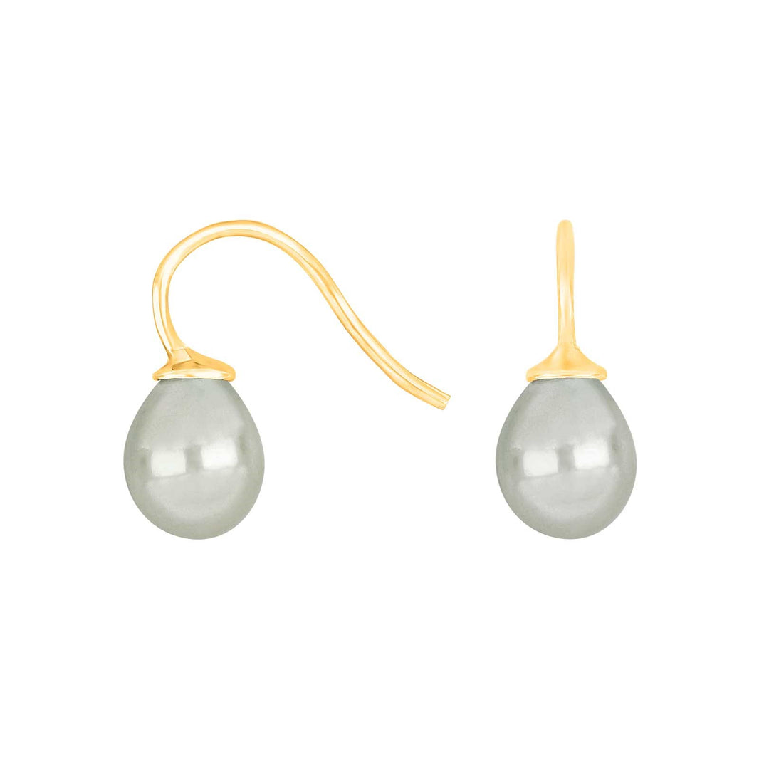 Silver ear. w/Mallorca pearl