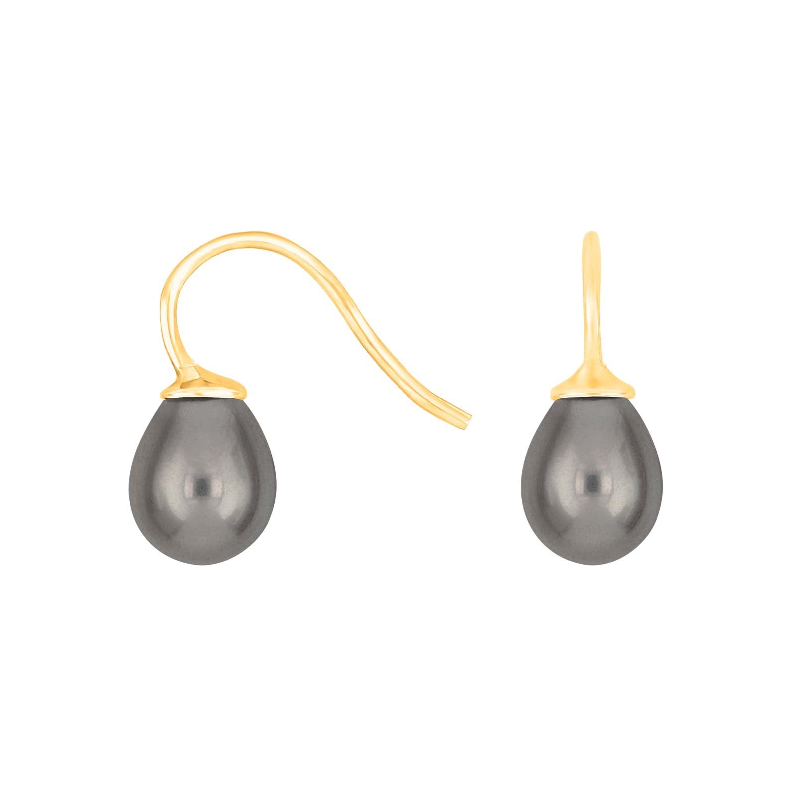 Silver ear. w/Mallorca pearl