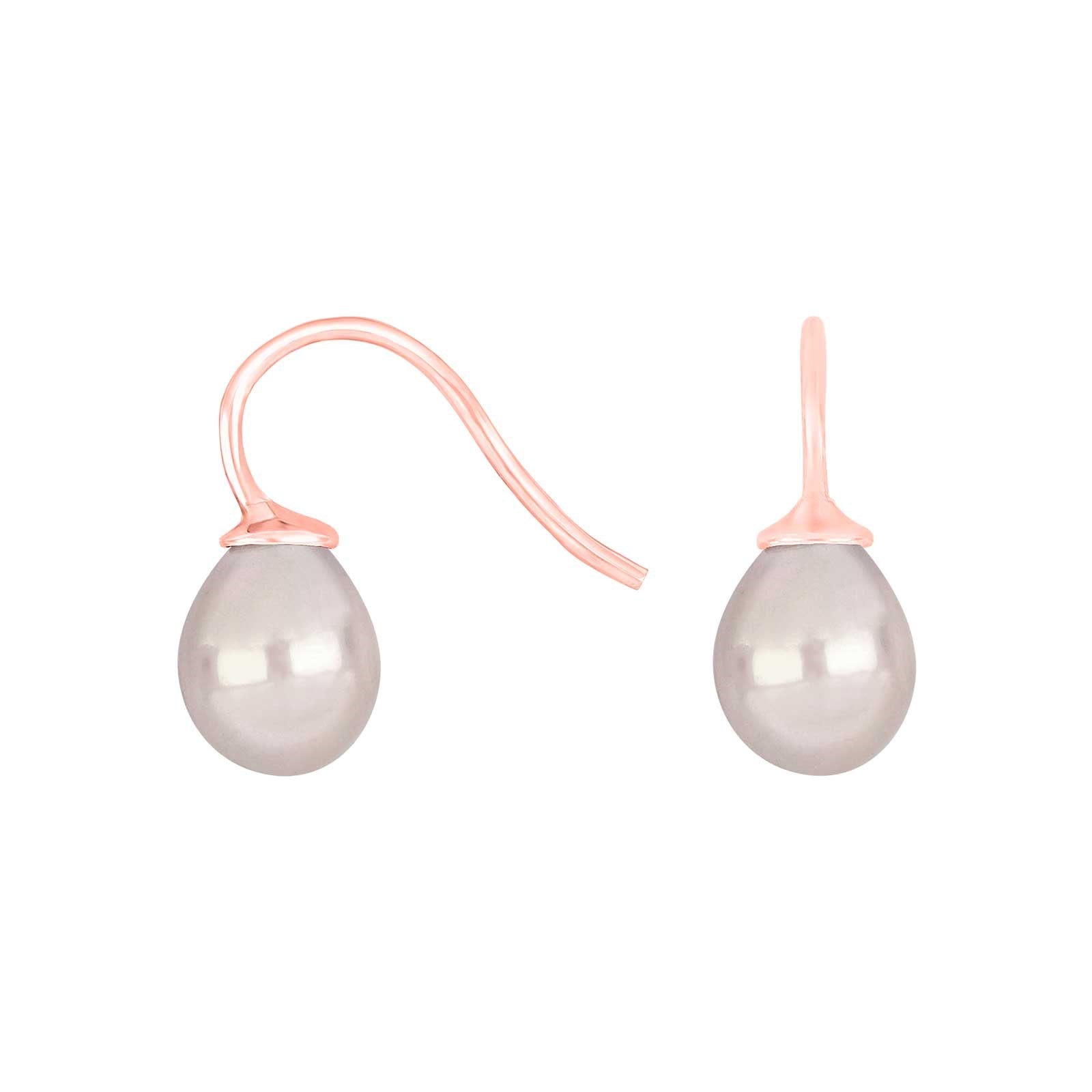 Silver ear. w/Mallorca pearl