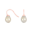 Silver ear. w/Mallorca pearl