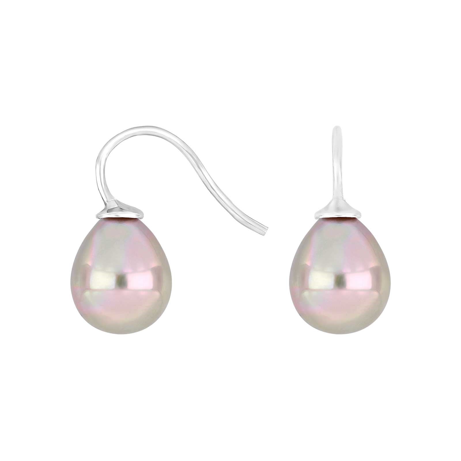 Silver ear. w/Mallorca pearl