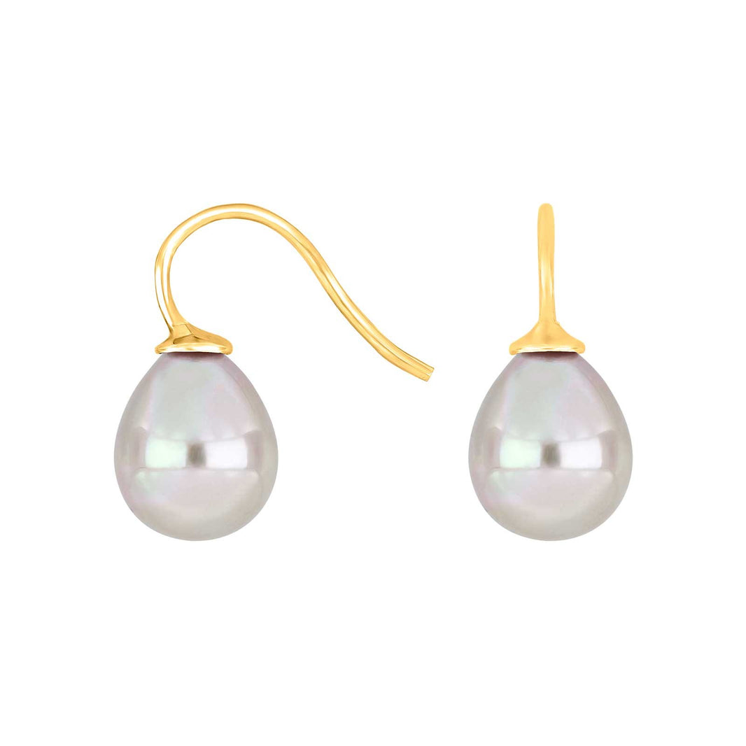 Silver ear. w/Mallorca pearl