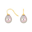 Silver ear. w/Mallorca pearl