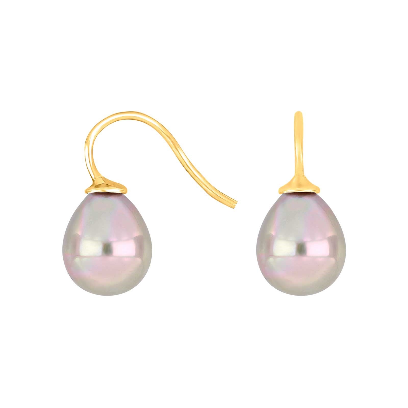 Silver ear. w/Mallorca pearl