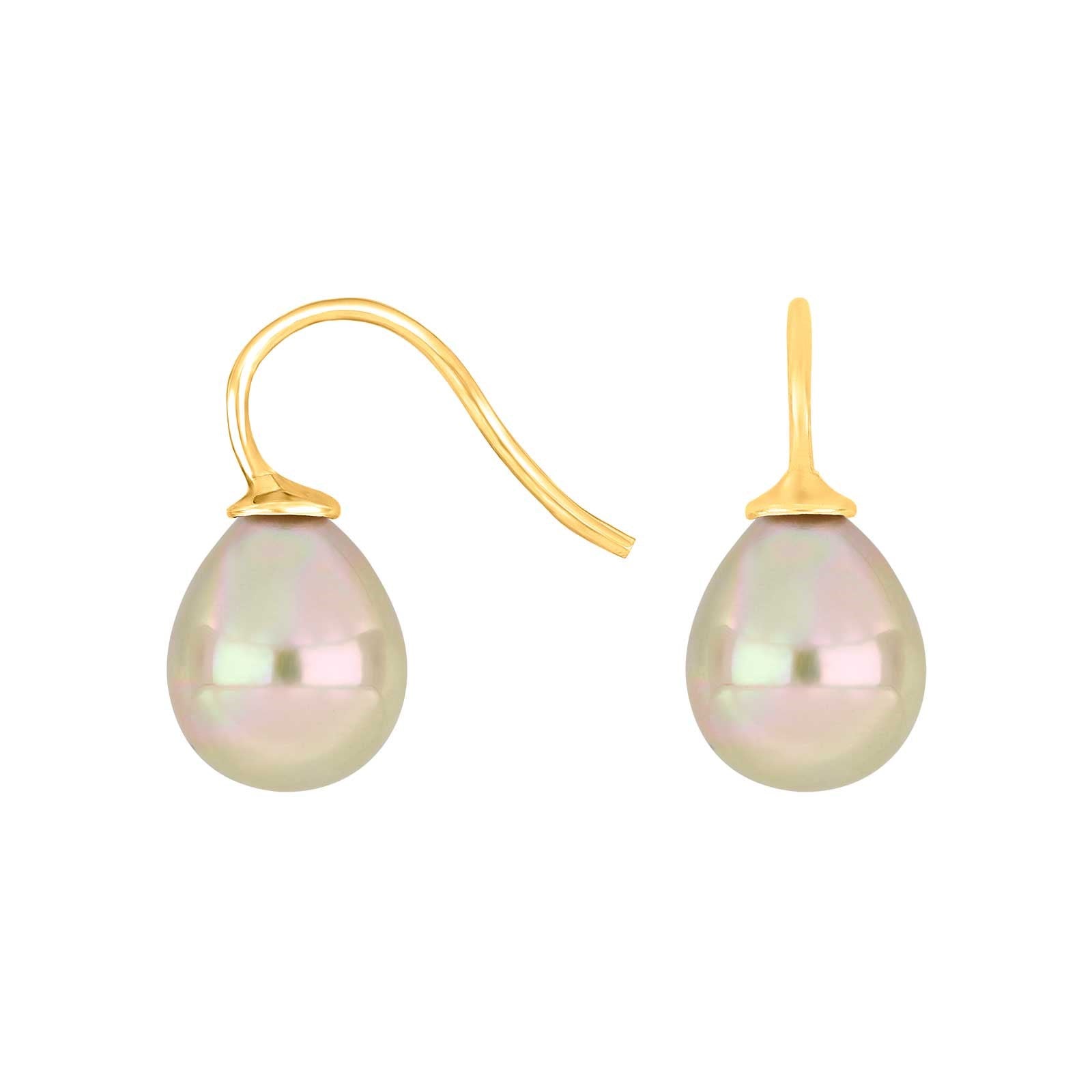 Silver ear. w/Mallorca pearl