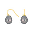 Silver ear. w/Mallorca pearl