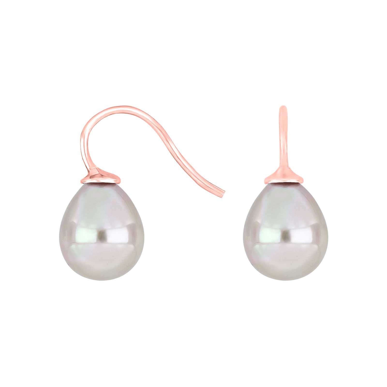 Silver ear. w/Mallorca pearl