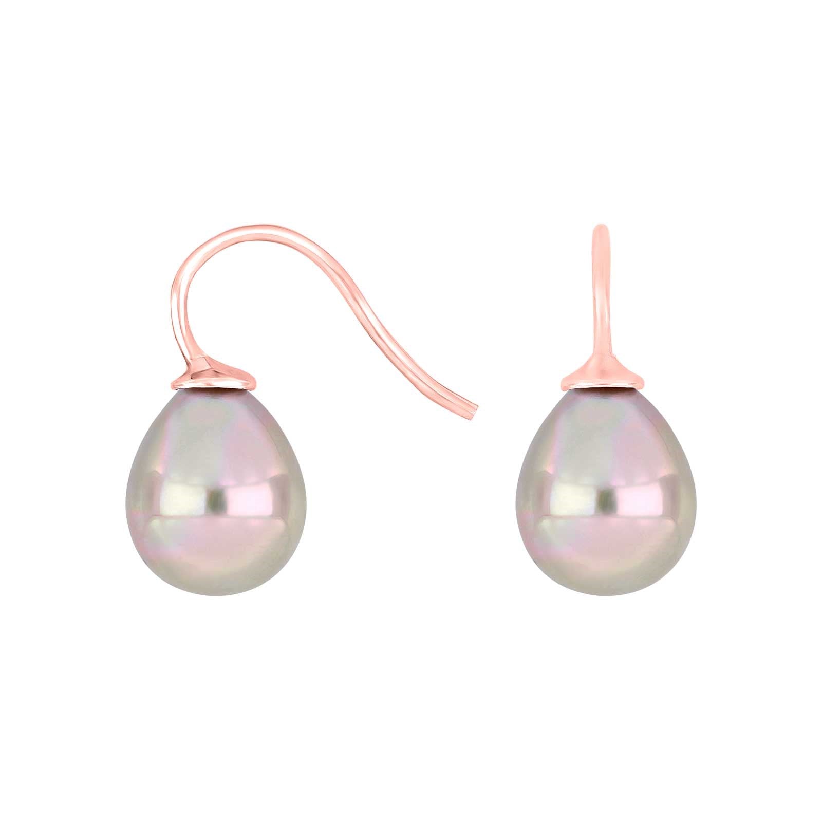 Silver ear. w/Mallorca pearl