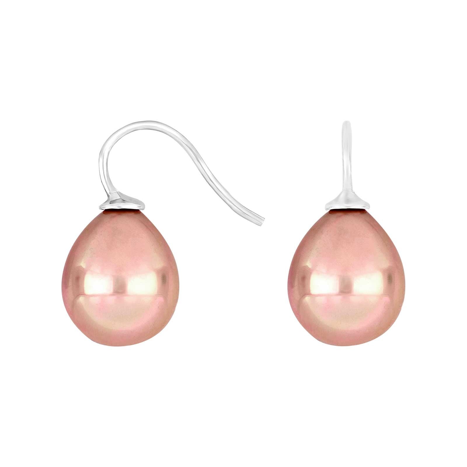 Silver ear. w/Mallorca pearl