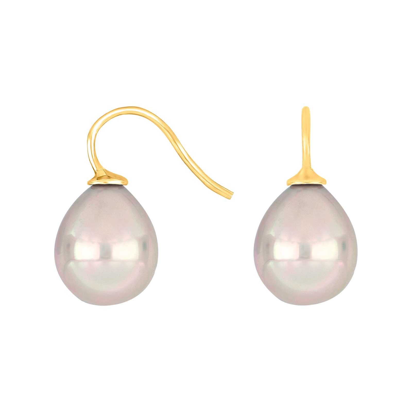 Silver ear. w/Mallorca pearl