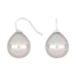Silver ear. w/Mallorca pearl