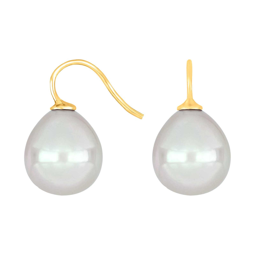 Silver ear. w/Mallorca pearl