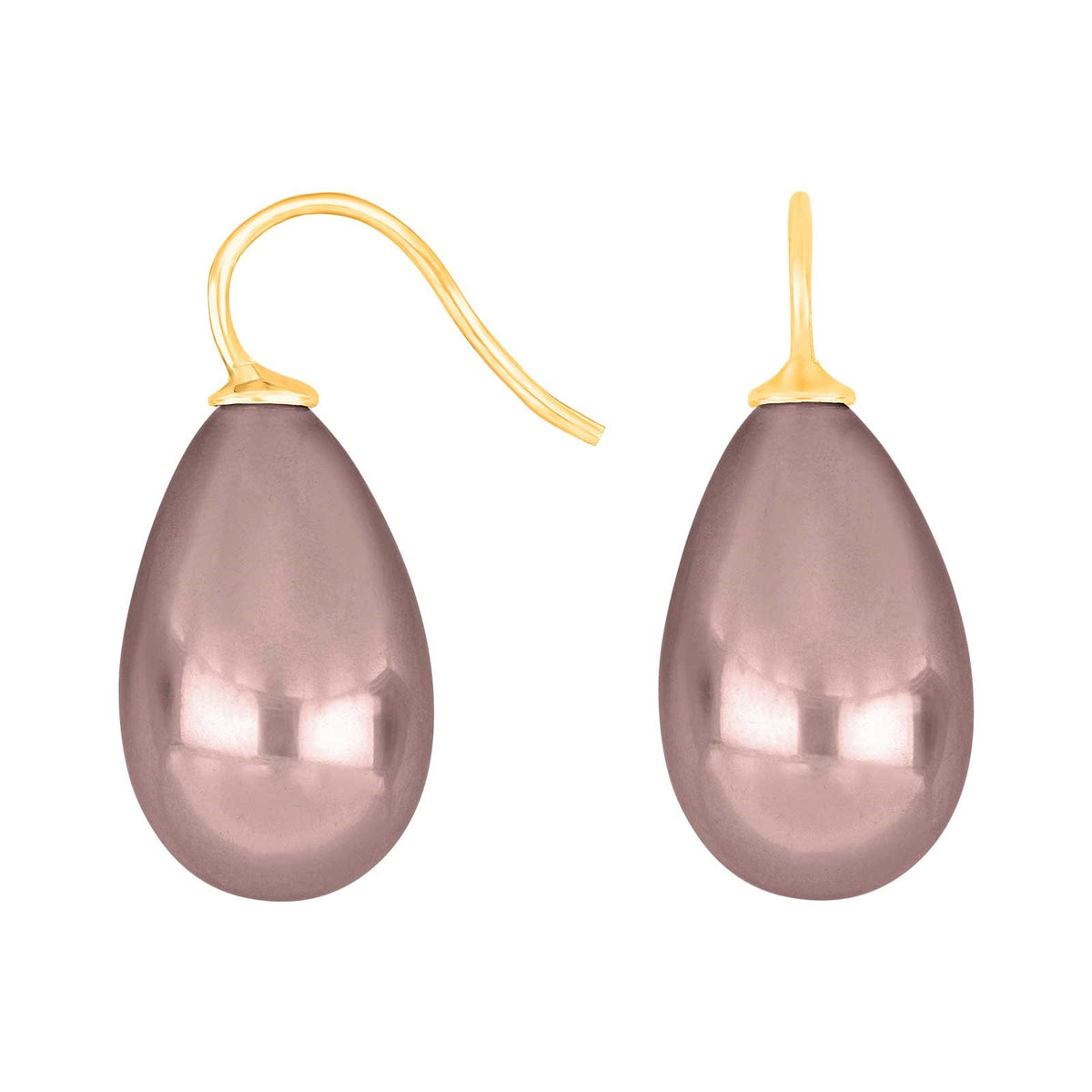 Silberohrring mit Mallorca-Perle