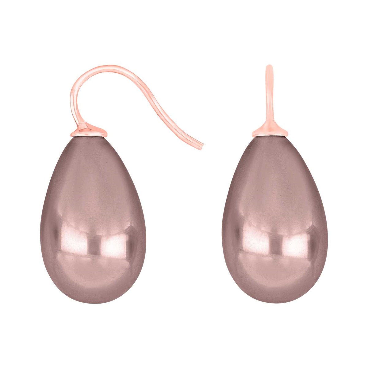 Silberohrring mit Mallorca-Perle