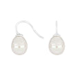 Silver ear. w/Mallorca pearl