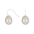 Silver ear. w/Mallorca pearl