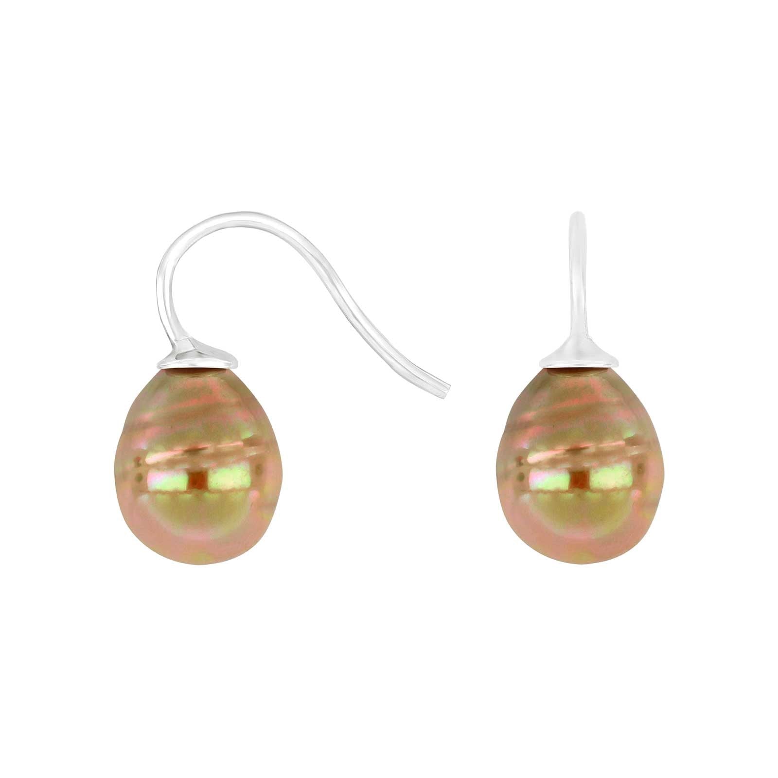 Silver ear. w/Mallorca pearl