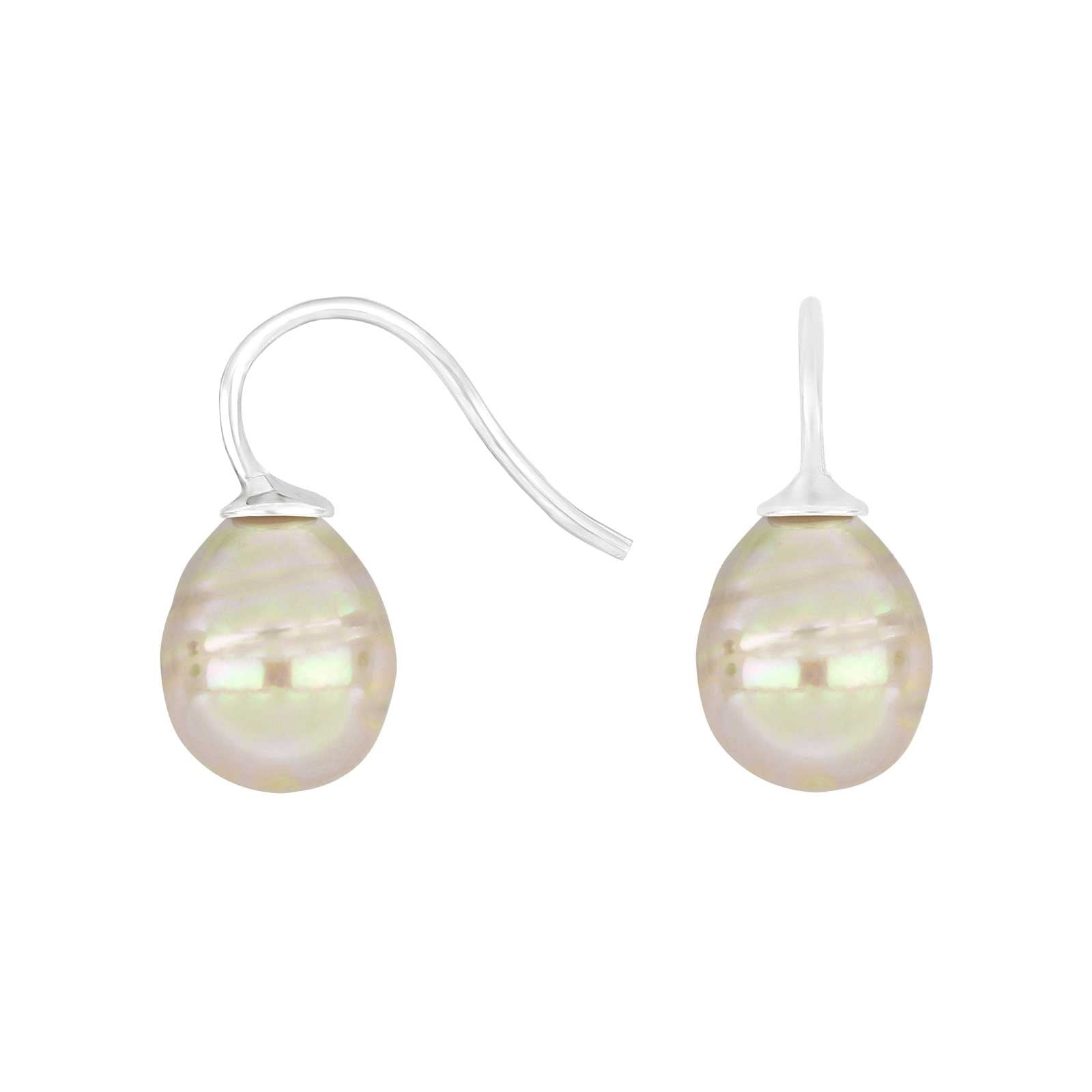 Silver ear. w/Mallorca pearl