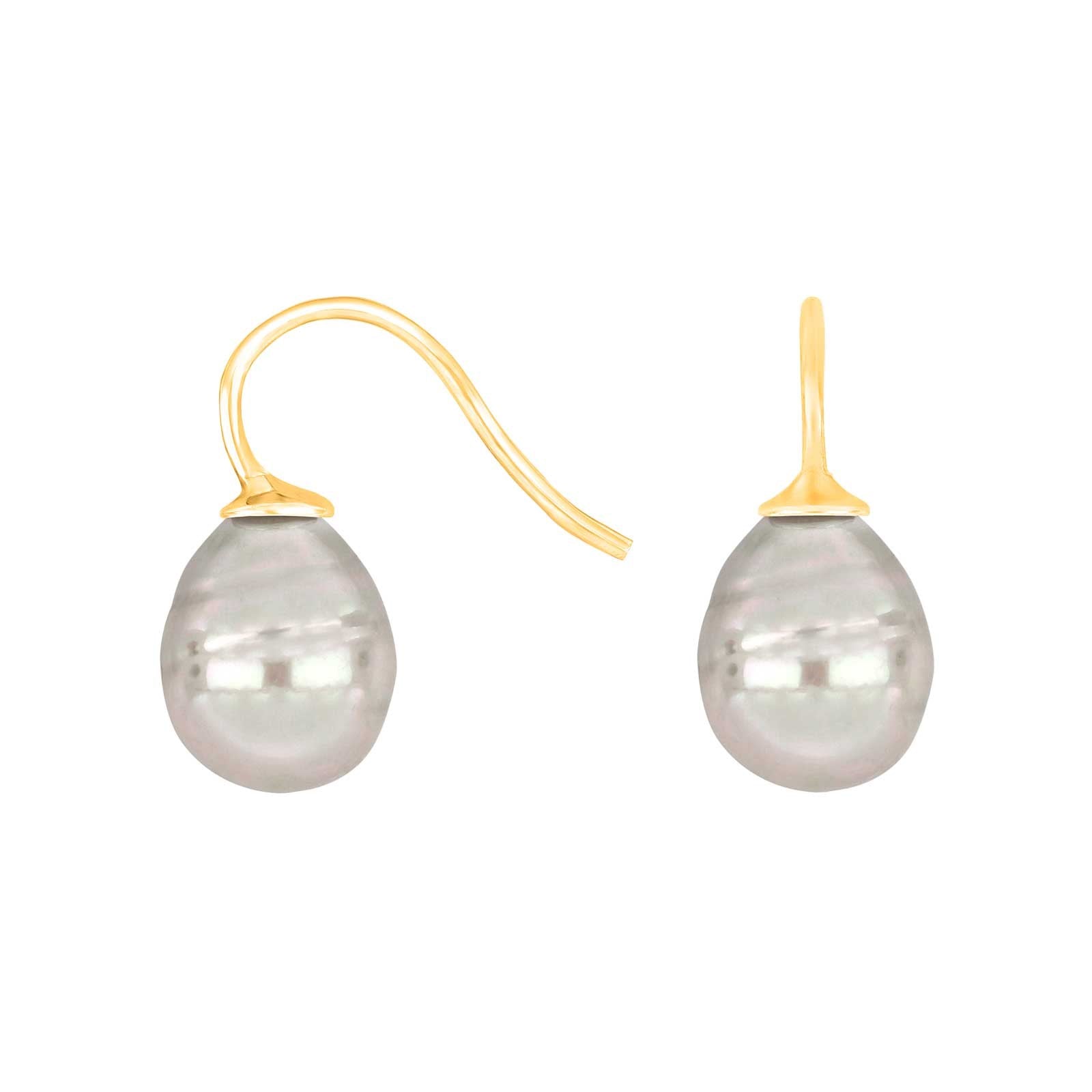 Silver ear. w/Mallorca pearl
