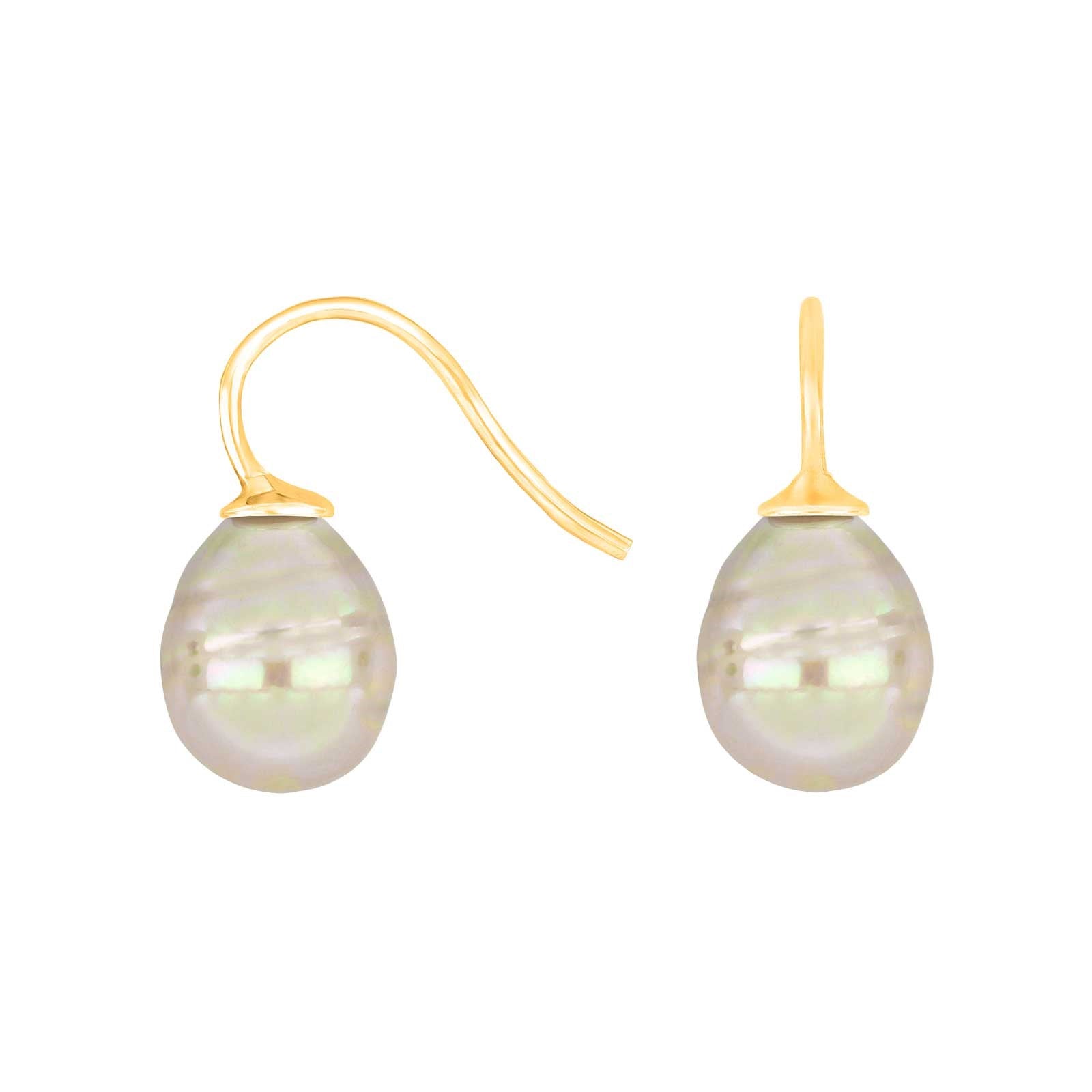 Silver ear. w/Mallorca pearl