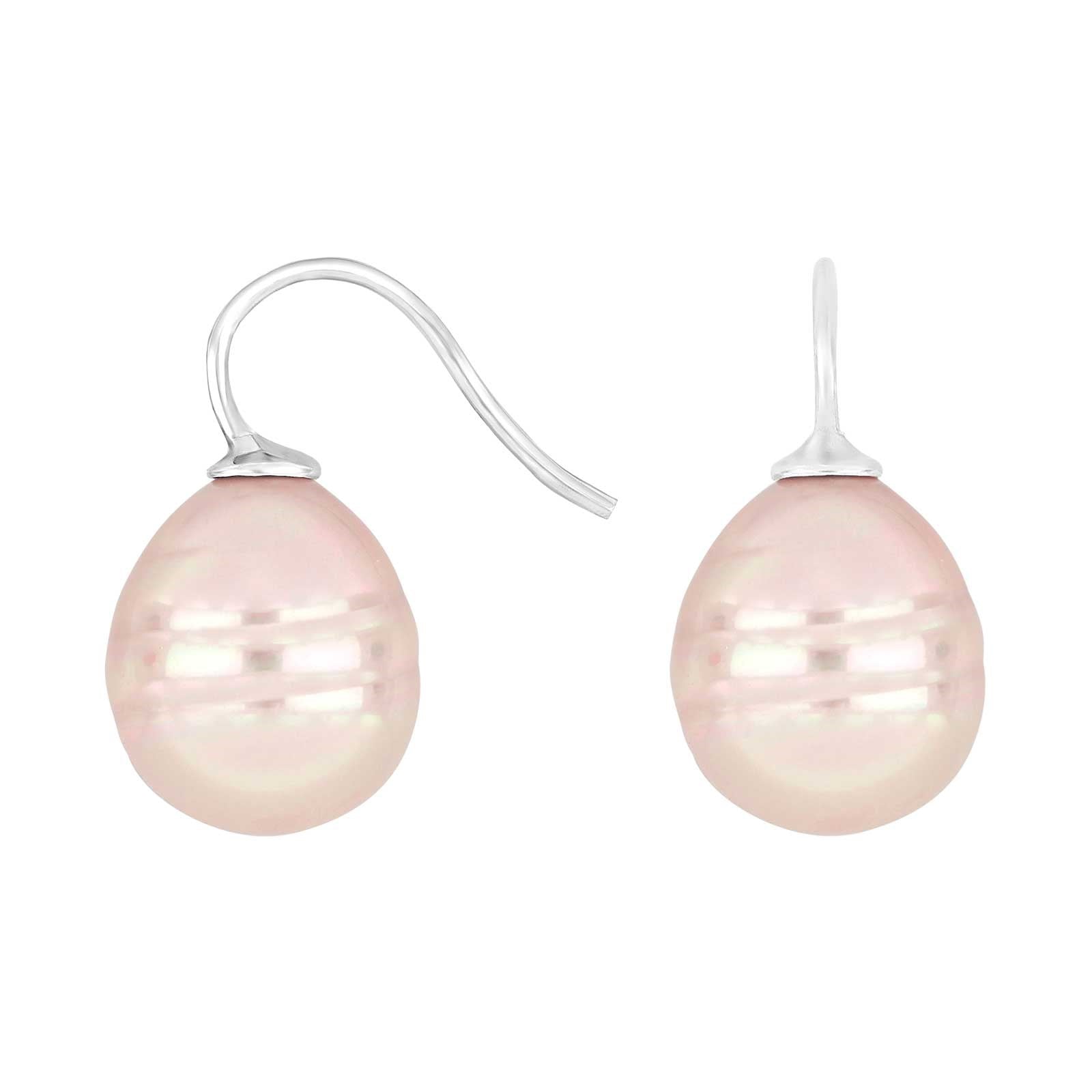 Silver ear. w/Mallorca pearl
