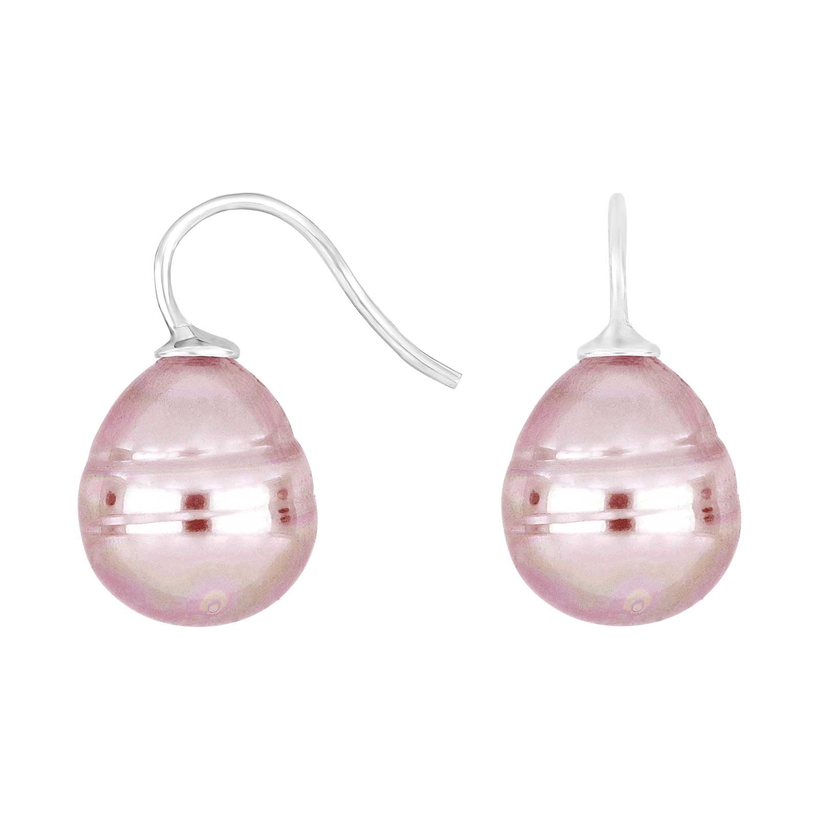 Silver ear. w/Mallorca pearl