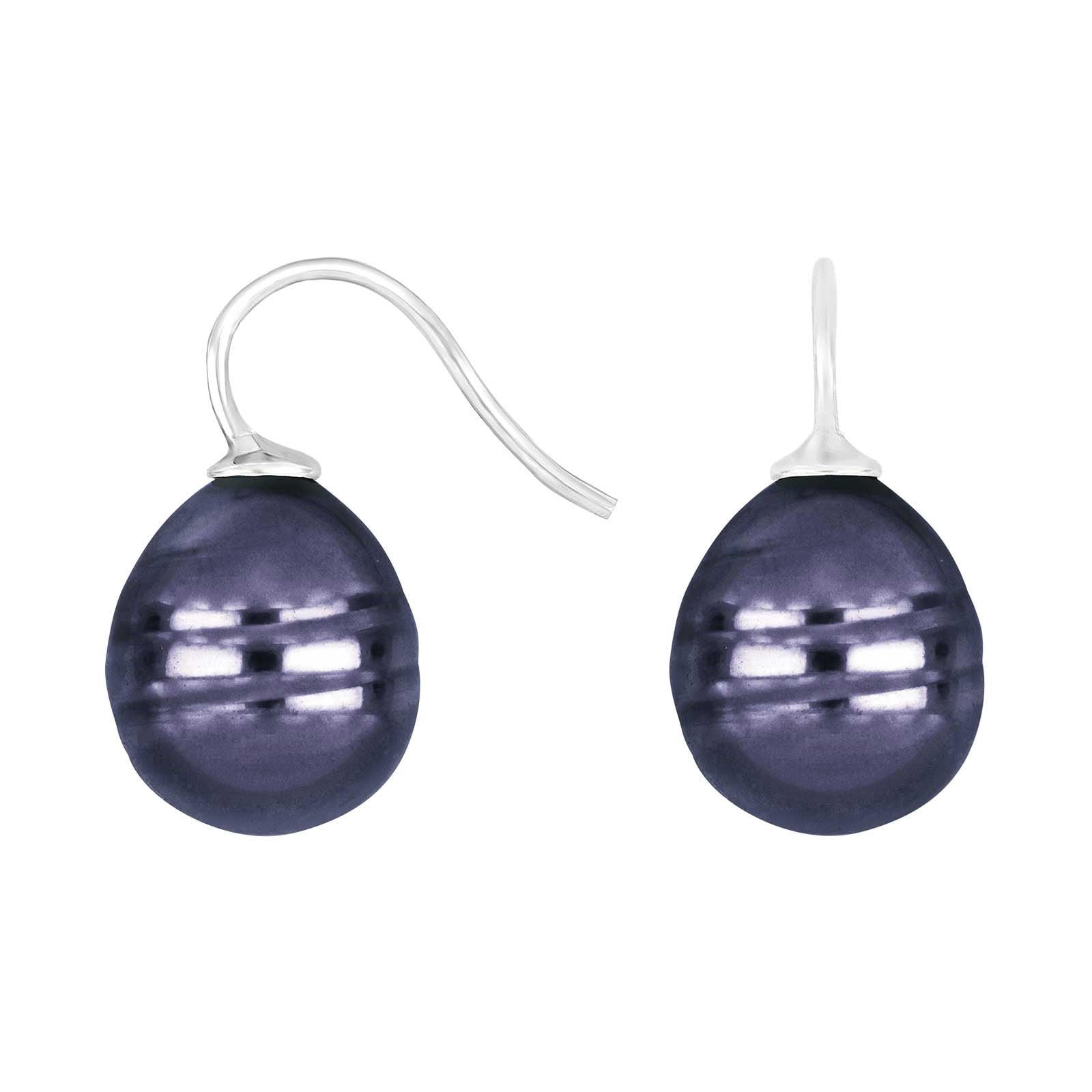 Silver ear. w/Mallorca pearl
