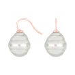 Silver ear. w/Mallorca pearl
